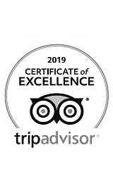 TripAdvisor Certificate of Excellence 2019