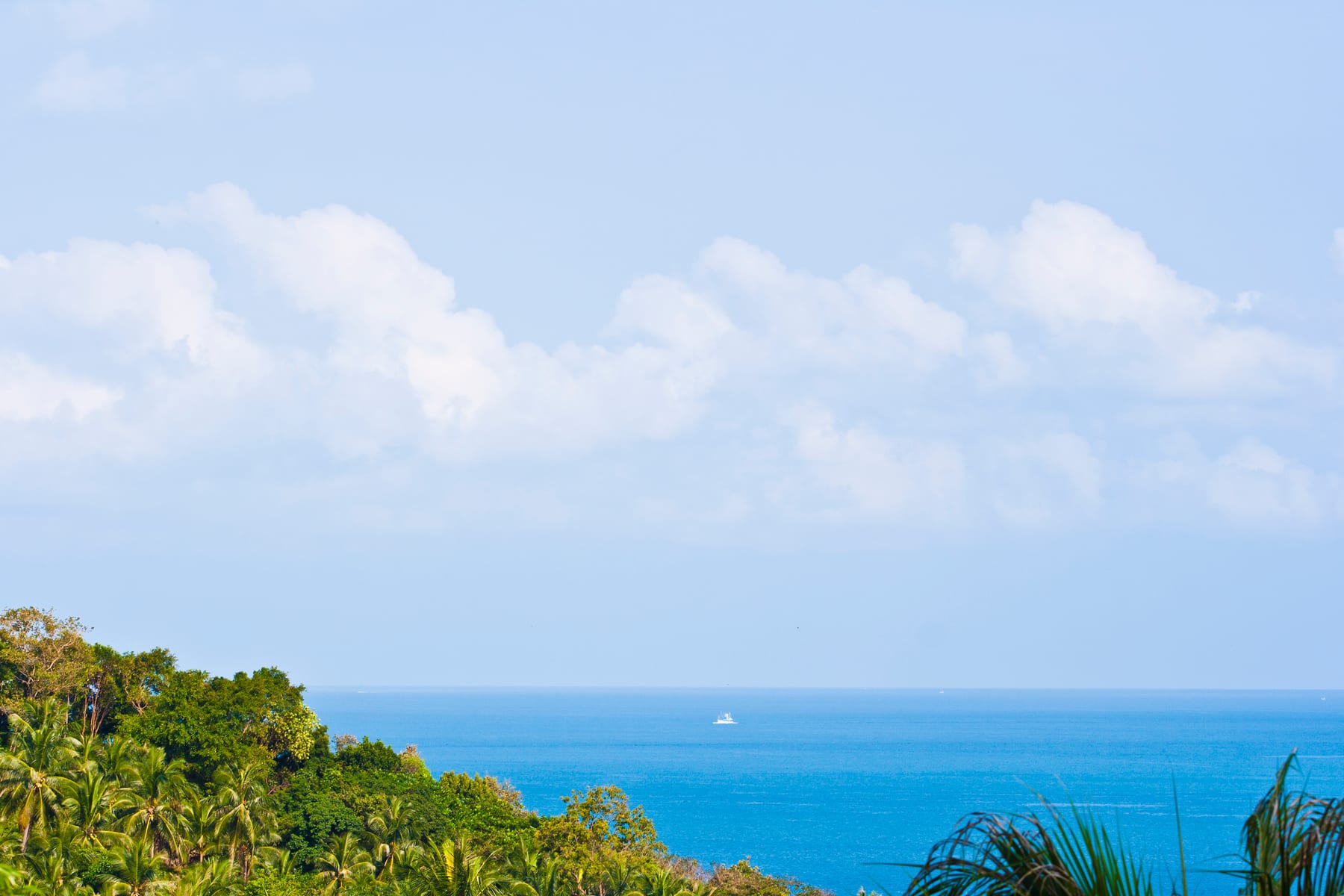 The Gulf of Thailand from the hillside